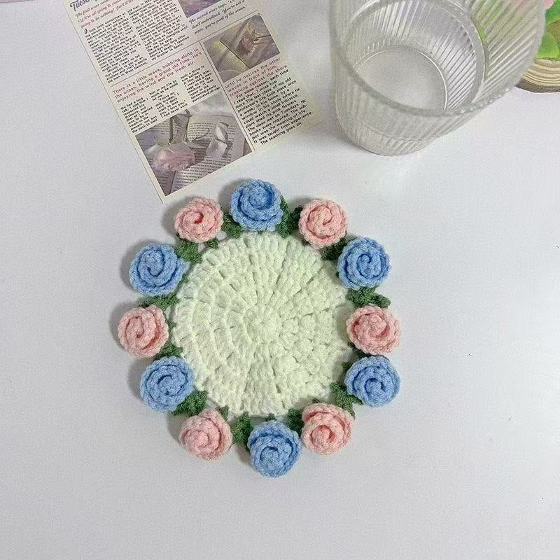 Flowers Soft Decorative Coasters